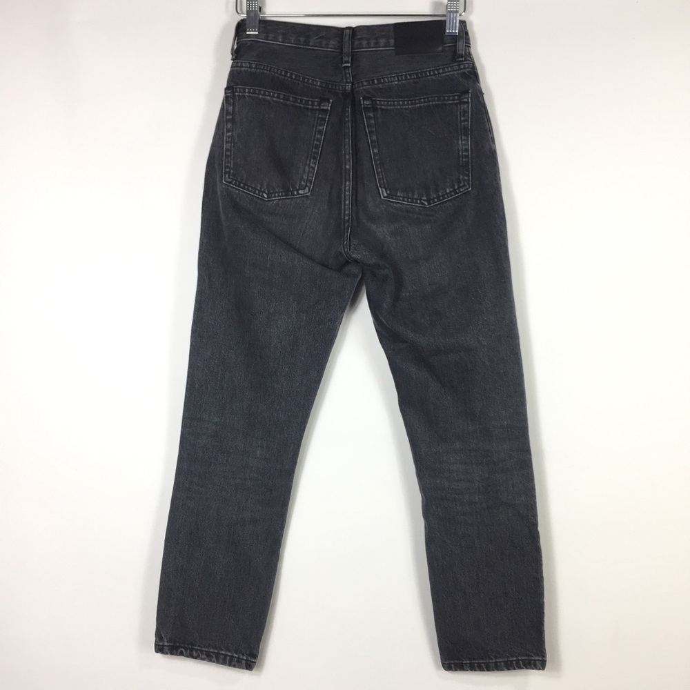 Everlane Black High-Rise Ankle Crop Jeans - Picture 10 of 13